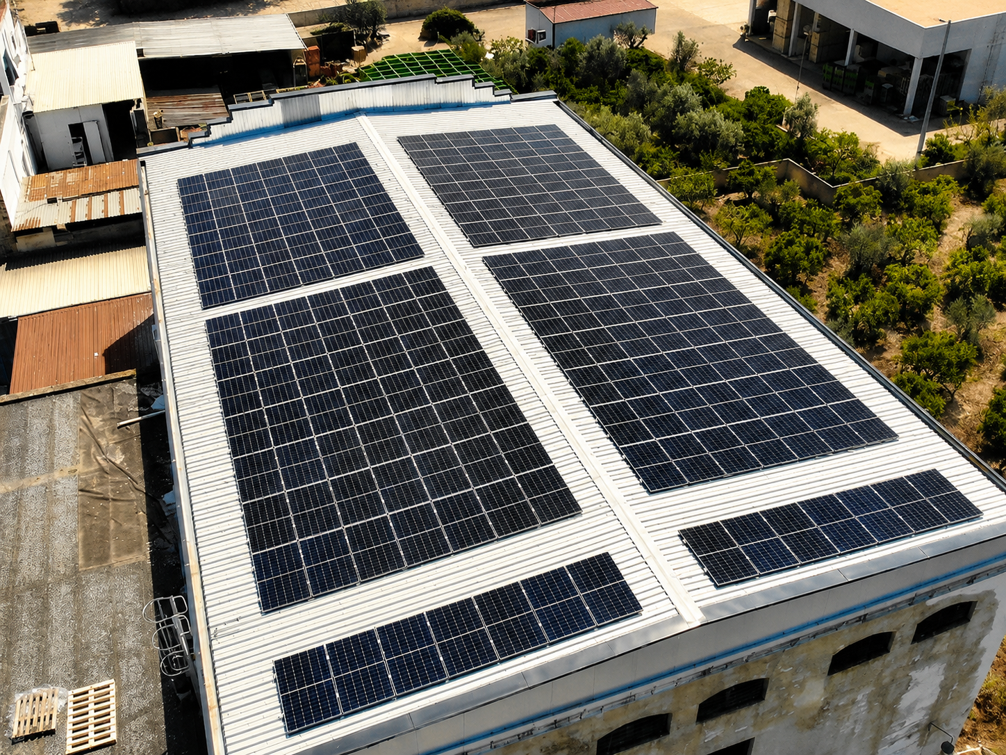 Impianto fotovoltaico Parco Agrisolare